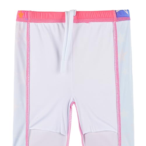 Image of TFJH E Girls Two Piece Swimsuit Long Sleeve Rash Guard Ages 3-12 | UPF 50+ sun protection, breathable , lightweight long sleeve swimsuit, full coverage, pool beach vacation, water park