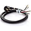Smart Choice 6-Foot Long 50 Amp 4-Wire Range Power Cord For Electric Range Connection