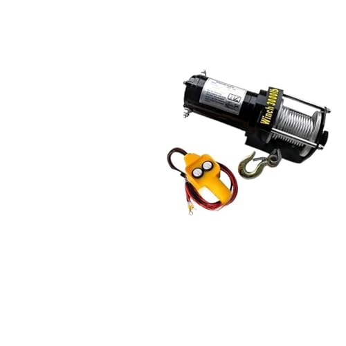 Winche eléctrico 3000LBS con control por cable 12V