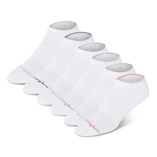 Image of Champion Women's Low Cut Athletic Socks-6-pack -With Moisture-wicking, Breathable Stretch (Size 6-12)