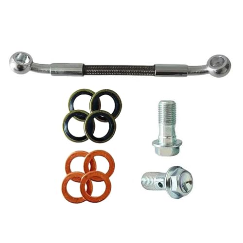 Accesorios para mangueras de freno de moto de 320cm contra fugas hidráulicas