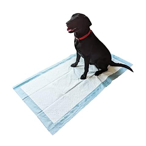 Speedwellstar 20 EXTRA Large 1500 x 800 mm Dog Toilet Training 2300 ml Wee Pads Puppy Pet Disposable Unscented Super Sized Absorbent Mat Cover C&C 2x4 Fleece Cage Liner Thick Incontinence Cover
