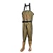 Men's and Women's Hiking Wading Pants Waterproof Waders for Outdoor Activities, Half-Length Fishing Waders Durable and Breathable Design Suitable for Hiking and Fishing Easy to Put On and Take Off(Bla