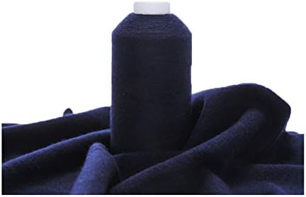 100% Cashmere Yarn, 100g Mongolian Pure Cashmere Hand Knitting Cone Yarn Luxuriously Soft Yarn for Knitting Crocheting (Navy)