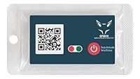 GFOXX Bluetooth Datenlogger Thermometer - 380 Tage Laufzeit, 0°C bis +60°C - Automatische Temperaturlisten - HACCP konform - Digitale Hygienedokumentation per App mit Alarmfunktion