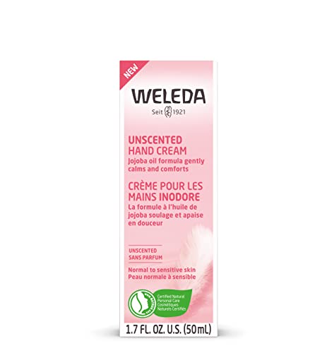 Weleda Unscented Hand Cream, 1.7 Fluid Ounce, Plant Rich Moisturizer With Jojoba, Borage And Coconut Oils #TOP1