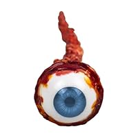 Jiqoe Globe Oculaire Réaliste Pour Halloween - Décoration D'Halloween - Accessoires D'horreur - Boule Oculaire Artificielle Sanglante