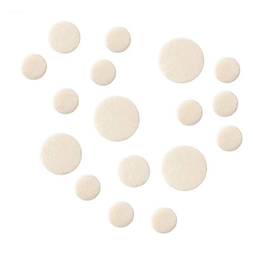 HONUTIGE 27 PCS Clarinet Instrument Repair Accessories Replacement Kits with 10 PCS Clarinet Neck Joint Cork Sheet & 17 PCS Clarinet Pads Bb Clarinet Woodwind Instrument Pads - with Bag - Thumbnail 2