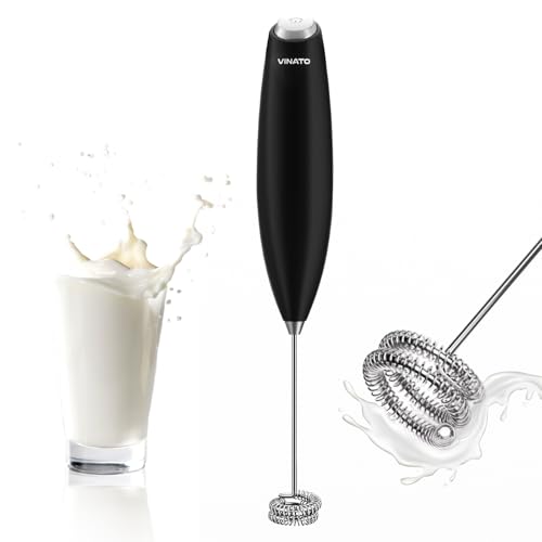 VINATO Espumador de Leche, Espumador de Leche...