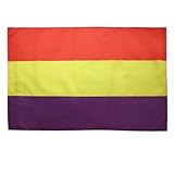 AZ FLAG Bandera ESPAÑA Republicana SIN Escudo 150x90cm para Palo - Bandera DE LA Republica ESPAÑOLA 90 x 150 cm