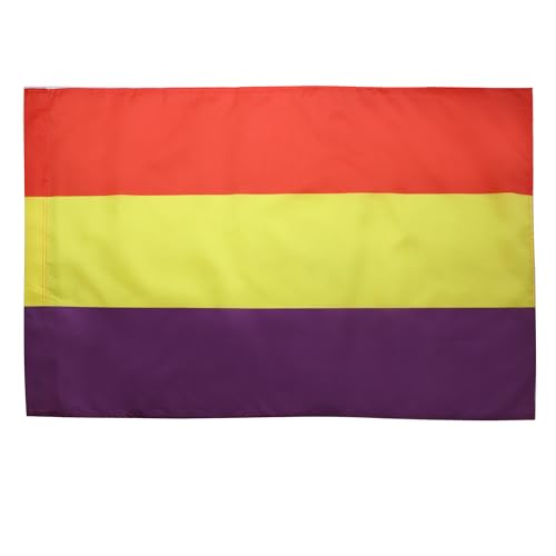 AZ FLAG Bandera ESPAÑA Republicana SIN Escudo 150x90cm para Palo - Bandera DE LA Republica ESPAÑOLA 90 x 150 cm