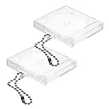 Acrylique : fabriqué en acrylique, ce porte-clés est robuste et protège efficacement vos précieux mini-cd