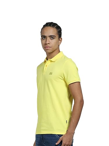 Image of Jack & Jones Men Cotton Slim Fit T-Shirt