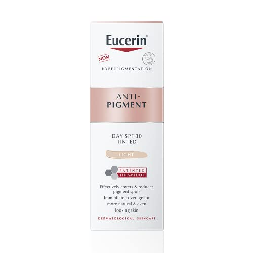Eucerin Anti-Pigment Day SPF 30 Tinted Light 50ml, Tinted Day Cream with UVA/UVB Protection - Image 3