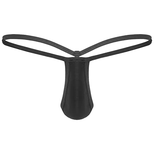 CHICTRY Men's Underwear Low Micro Mini Pouch Panties Briefs Bulge Sexy Bikini Thongs Gay Jockstraps