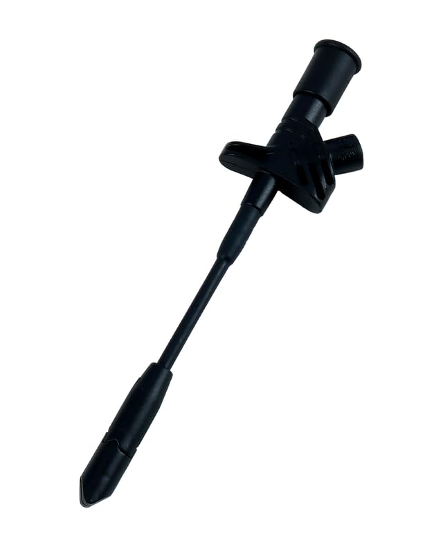 No-Splice Wire Test Probe 4mm Banana Plug Insulated Automotive Circuit Tester Hook for Multimeter