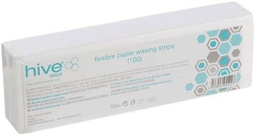 Hive Flexible Paper WAXING STRIPS - Pack 100