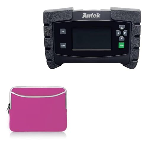 BoxWave Case Compatible with Bosscomm IKEY-820 (4.3 in) - SoftSuit with Pocket, Soft Pouch Neoprene Cover Sleeve Zipper Pocket - Flamingo Pink