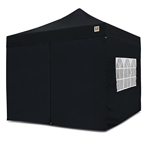 Gorilla Gazebo ® Pop Up 3x3m Heavy Duty Waterproof Commercial Grade Market Stall 4 Side Panels Leg Weights Pegs and Wheeled Carrybag