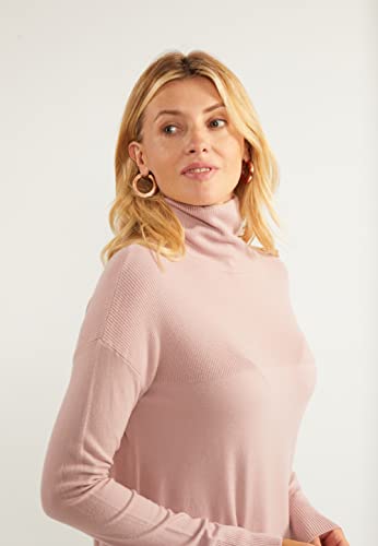 Robe midi en tricot à manches longues en maille fine premium pour femme - 2