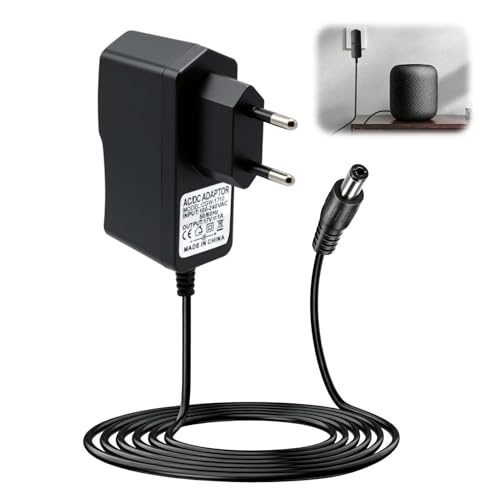 17V 1A Cargador Adaptador, Fuente de alimentación de 17 V y 1 A Compatible con Bose SoundLink I, II, III/1, 2, 3, para 306386 101 369946 1300 301141 404600 414255, 5,5 x 2,5 mm, 1m