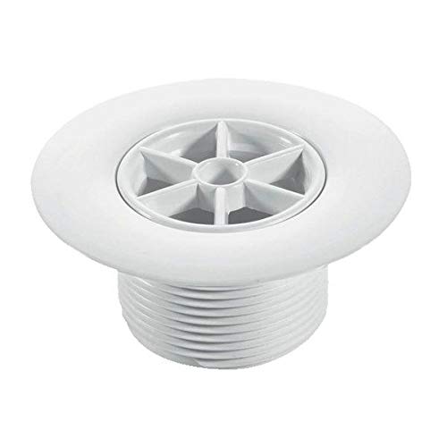 McAlpine 1" Standard Shower Waste - 85mm White Plastic STW85WH