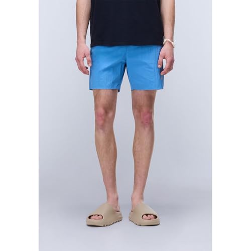 Short de bain homme Napapijri Haldane M noir en toile légère