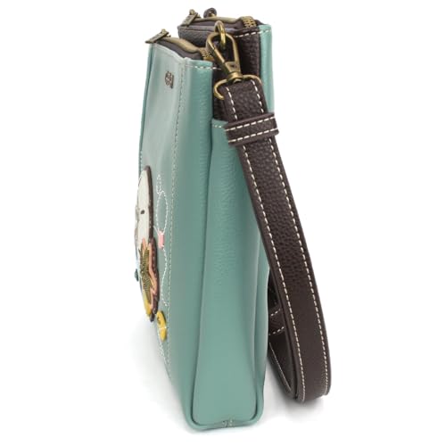 Image of CHALA Merry Messenger RFID Protected Women Faux Leather Shoulder Purse with Adjustable Crossbody Strap | RFID Protected