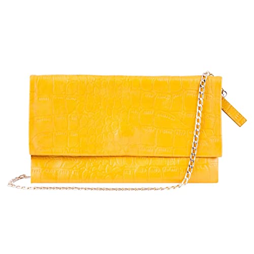 Sac à bandoulière en cuir de vachette imprimé pour femme chic