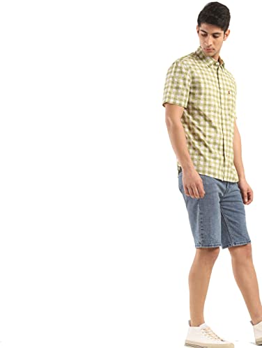 Image of Levi's Men's Checked Slim Fit Shirt