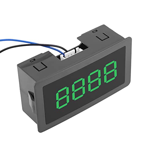 Compteur digital 4 chiffres CC vert FLEXMAN pour automatisme industriel