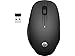 Produktbild HP Dual Mode Maus (Smart TV Maus, AES verschlüsselt, Bluetooth, USB-Dongle, bis 3600 dpi) schwarz