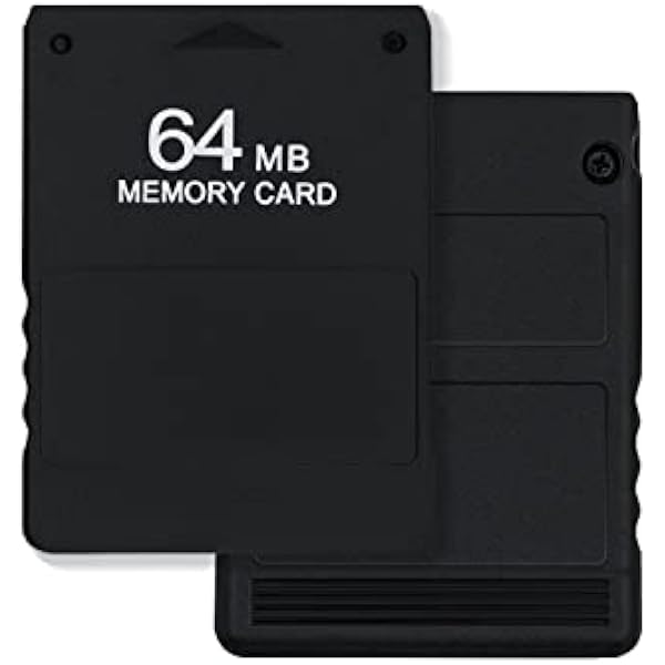 Mcbazel Carte mémoire de jeu de 64Mo pour console PS2/ PS2 Slim