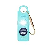She's Birdie - The Original Personal Safety Alarm for Women by Women - Loud Siren, Strobe Light and Key Chain for Self Defense - Rechargeable with Power Switch and Flashlight (Aqua)