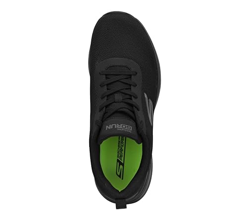 Image of Skechers Men GO Run Pure Lace Up Shoe Black