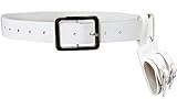 Poetic Walk Rengoku Kyoujurou Uniform Cosplay Costume Sword Bag Belt (One Size, White02)
