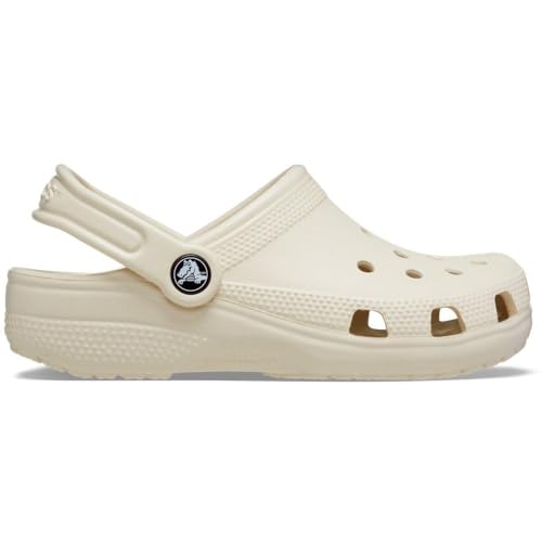 Crocs Unisex Kids Classic Clog K Clogs, Bone, 1 UK