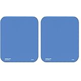 コクヨ(KOKUYO) マウスパッド 再生PPタイプ 青 EAM-PD40NTB (× 2)