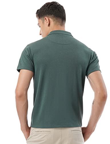 FYLTR Men's Casual Polo T-Shirt with Contrast Placket
