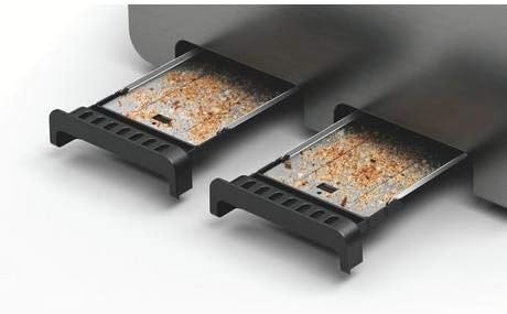 Bosch DESIGNLINE TAT5P445GB 4 SLICE TOASTER, ANTHRACITE