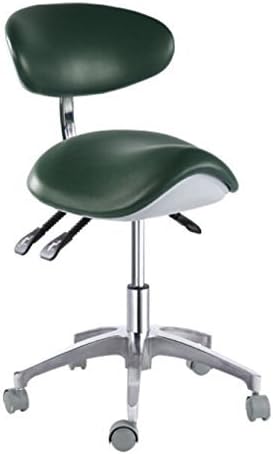 APHRODITE® Mobile Chair Saddle-1 Doctor's Stool Micro Fiber Leather Chair Sold by East Dental