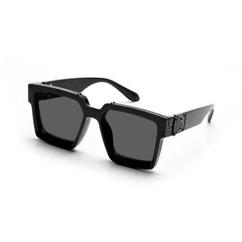 Retro Black Shades For Men Sun Glasses Man Women Sunglass