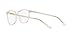Michael Kors MK4067U Santa Clara Universal Fit Prescription Eyewear Frames, Clear/Demo Lens, 53 mm