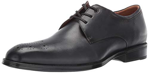 Florsheim Men's Allis Comfortech Medallion Toe Oxford Dress Shoe, Gray, 8.5 Medium #TOP9