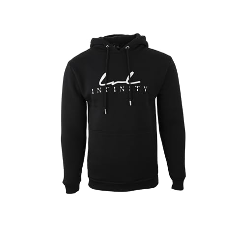 Sweat à capuche Infinity noir doux et résistant au lavage