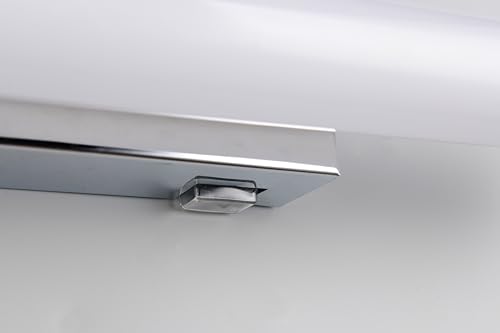 Trio Leuchten LED Badezimmer Wandleuchte Mattimo 283274306, Metall Chrom, Kunststoff Weiß, 8.6 Watt LED