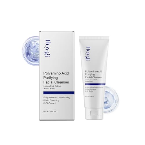 Limpiador Facial Suave: Limpieza Profunda De Poros, Combate El Acné, Controla La Grasa, Hidrata, No Aprieta Y Deja La Piel Radiante.(1PCS)
