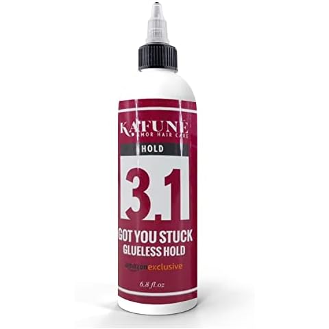 Kafune Amor Hair Care's Got You Stuck Glueless Hold: Perfect for Front Lace Wigs, Temporary Hold, Glueless, All Day Hold Lace Glue for Wigs and Toupee, Ideal for Wig and Baby Hair Styling Cover