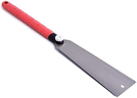 Amazon.com: Sierra de tracción japonesa de doble cara de 14.48 pulgadas  para trabajo de madera de acero inoxidable Sierra de mano mango de PVC  Ryoba (doble borde) : Herramientas y Mejoras del