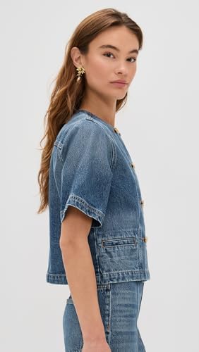 Ulla Johnson Women's The Serge Short Sleeve Jacket4